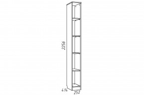 Стеллаж Акварель, Фанк НМ 013.93 в Челябинске - mebel74.com | фото 2