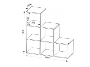 Стеллаж Лесенка в Челябинске - mebel74.com | фото 2