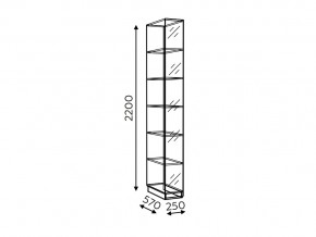 Стеллаж Моника мод.13 в Челябинске - mebel74.com | фото 2