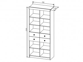 Стеллаж Сканди СД900.1 в Челябинске - mebel74.com | фото 2