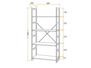 Стеллаж WS-01 в Челябинске - mebel74.com | фото 3