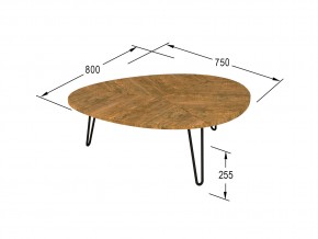 Стол журнальный Эйтон 230 дуб американский в Челябинске - mebel74.com | фото 2