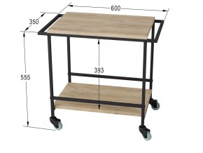 Стол журнальный Фрэнки дуб сонома в Челябинске - mebel74.com | фото 2