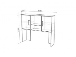 Стол компьютерный 1200 угловой Лайт-2 в Челябинске - mebel74.com | фото 3