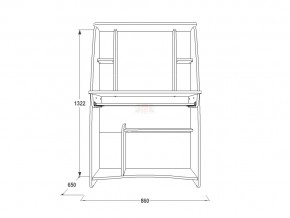 Стол компьютерный СК 3 венге/млечный дуб в Челябинске - mebel74.com | фото 2