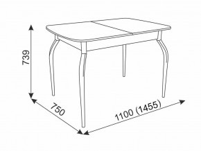 Стол обеденный Танго белый в Челябинске - mebel74.com | фото 3