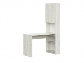 Стол письменный Майнд-01 дуб крафт белый в Челябинске - mebel74.com | фото 2