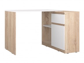 Стол письменный СП-21 Сити белый/сонома в Челябинске - mebel74.com | фото 4
