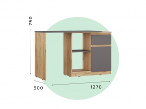Стол письменный СП-21 Сити Графит в Челябинске - mebel74.com | фото 4