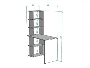 Стол T90 с полками в Челябинске - mebel74.com | фото 2