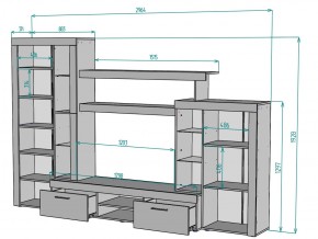 ТВ стенка TV51 в Челябинске - mebel74.com | фото 3