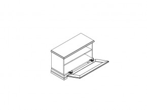 Тумба для обуви S320-SFK1B Кентаки каштан в Челябинске - mebel74.com | фото 2