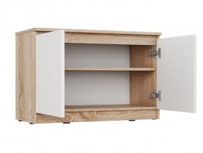 Тумба для прихожей ТПр-3 Сити белый/сонома в Челябинске - mebel74.com | фото 2