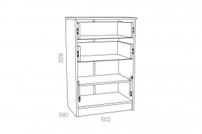 Тумба Оливия НМ 040.45 Х в Челябинске - mebel74.com | фото 2