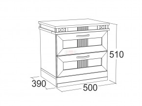 Тумба с 2-мя ящиками Ольга 18 в Челябинске - mebel74.com | фото 2