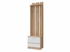 Тумба с вешкалкой Сакура белый глянец в Челябинске - mebel74.com | фото