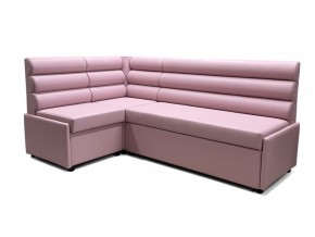 Угловой диван Призма Валики с коробами розовый в Челябинске - mebel74.com | фото