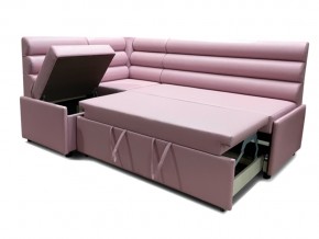 Угловой диван Призма Валики со спальным местом розовый в Челябинске - mebel74.com | фото 2