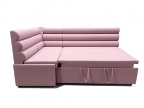 Угловой диван Призма Валики со спальным местом розовый в Челябинске - mebel74.com | фото 3
