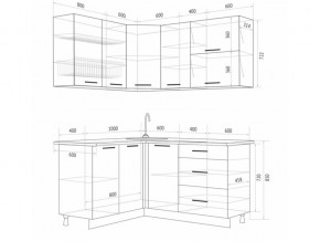 Угловой кухонный гарнитур Флоренс Грин в Челябинске - mebel74.com | фото 5