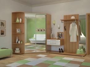 Угловой шкаф-купе Елена миланский орех в Челябинске - mebel74.com | фото 2