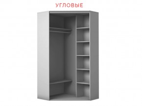 Угловой шкаф купе ХИТ-У-23-4-15 Ясень шимо темный с разделителями в Челябинске - mebel74.com | фото 3